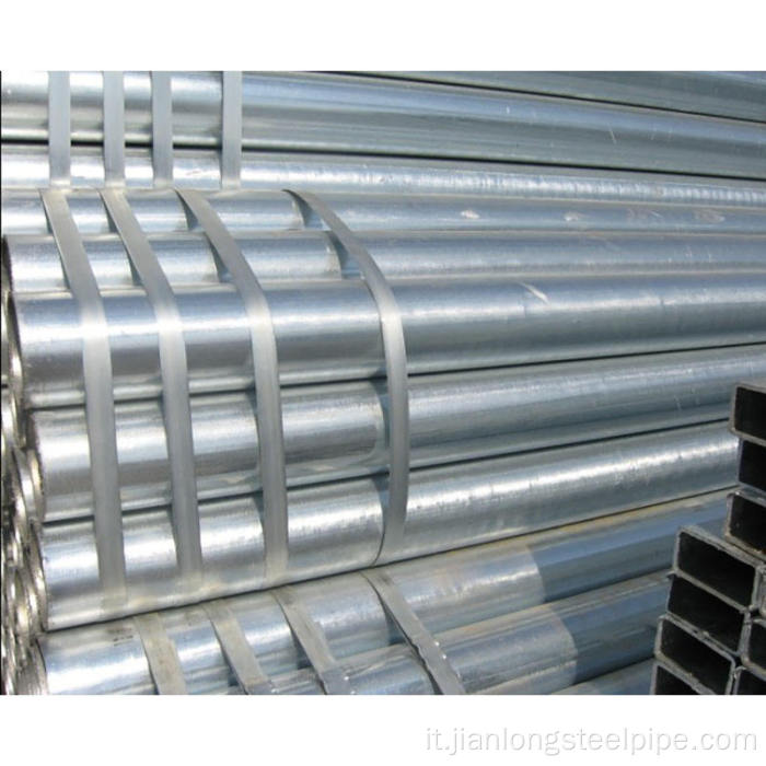 Tubo d'acciaio zincato ASTM A53